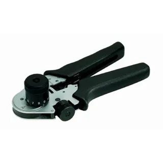 Neutrik 4-Dorn Crimpzange mit Locator fuer 12 verschiedene
