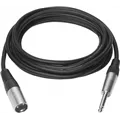 VIVOLINK XLR M to jack cable 1 m Black