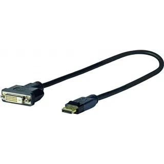 VIVOLINK Pro Displayport-DVI 24+1, 20cm