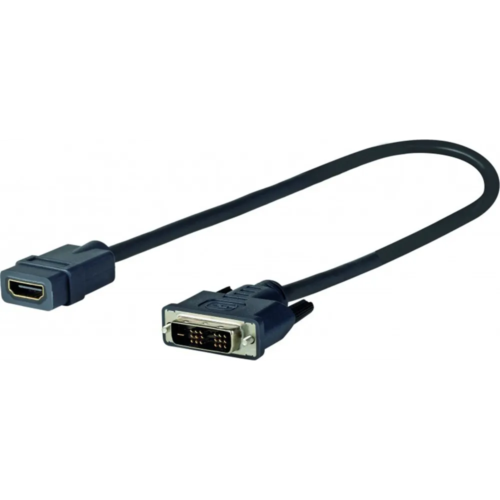 VIVOLINK PRO DVI -M - HDMI-F 0.2m