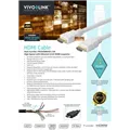 VIVOLINK PRO HDMI White cable 1.5m
