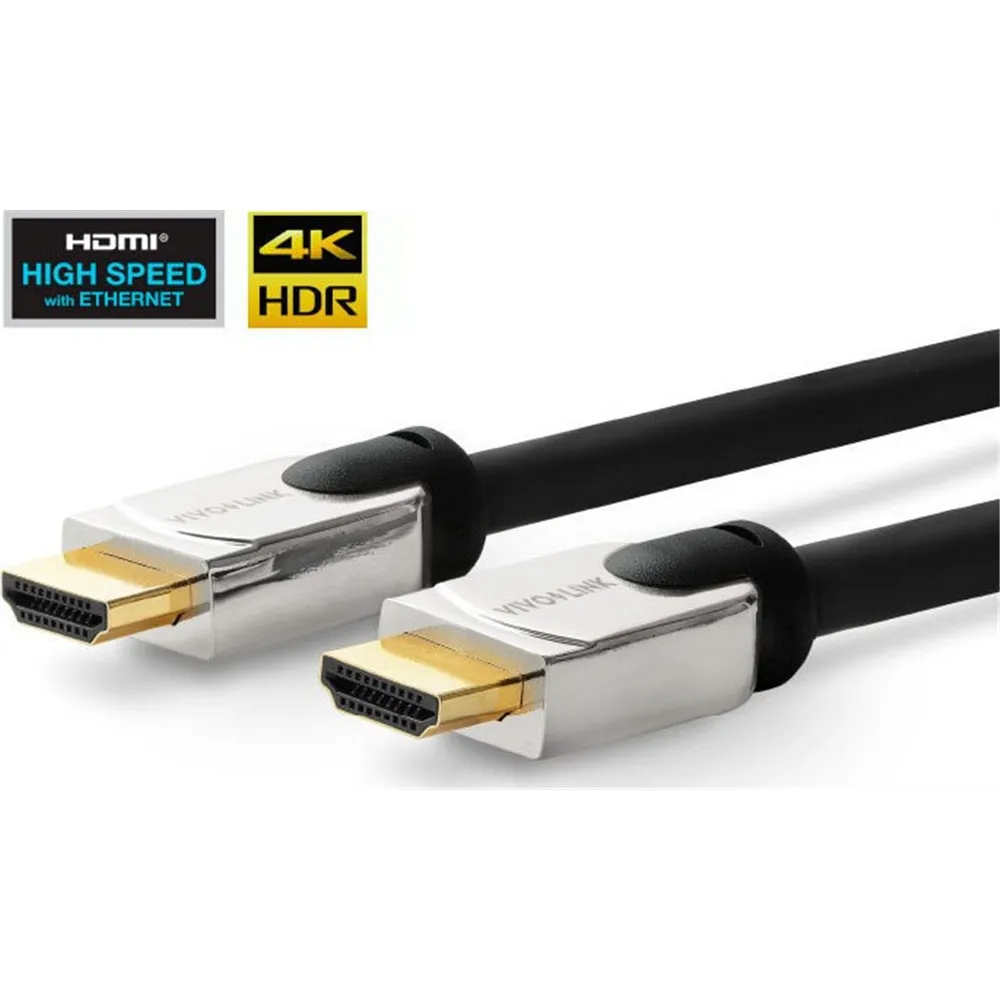 VIVOLINK Pro HDMI cable 0.5m, Metall Kopf