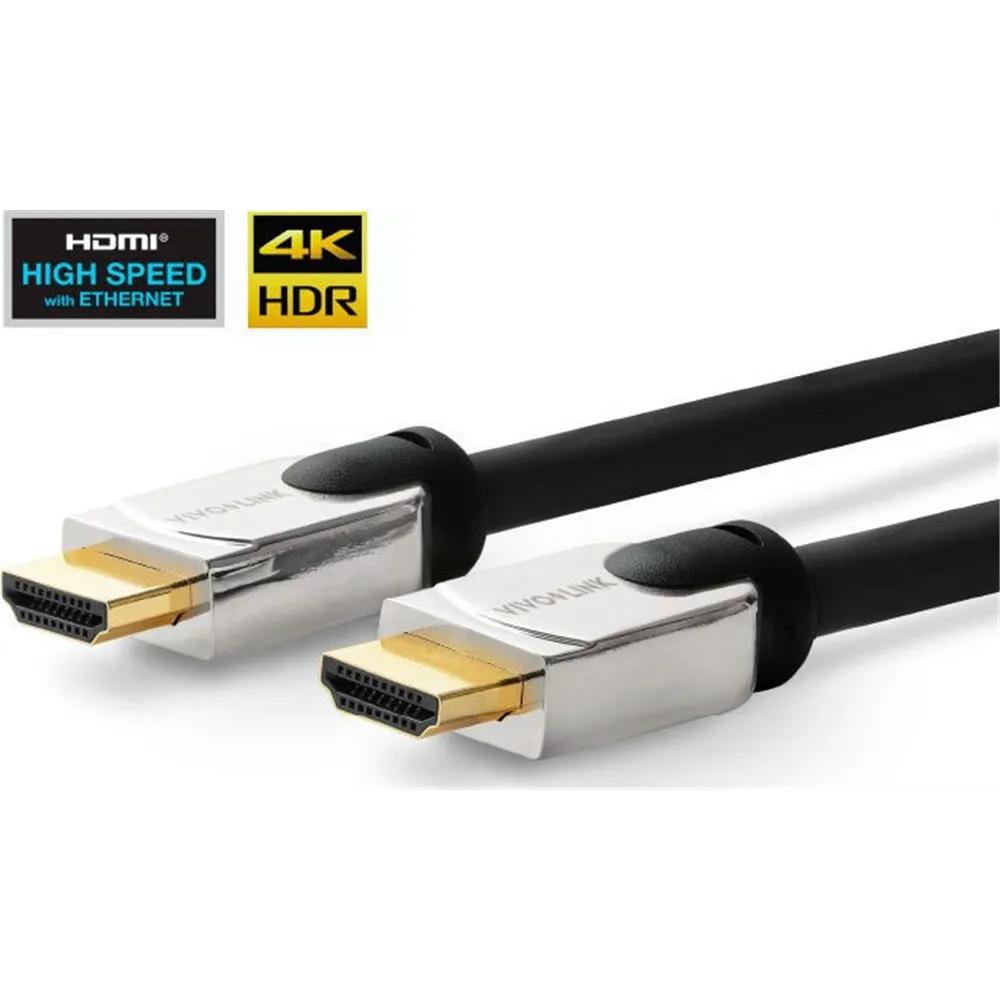 VIVOLINK Pro HDMI cable 7.5m, Metall Kopf