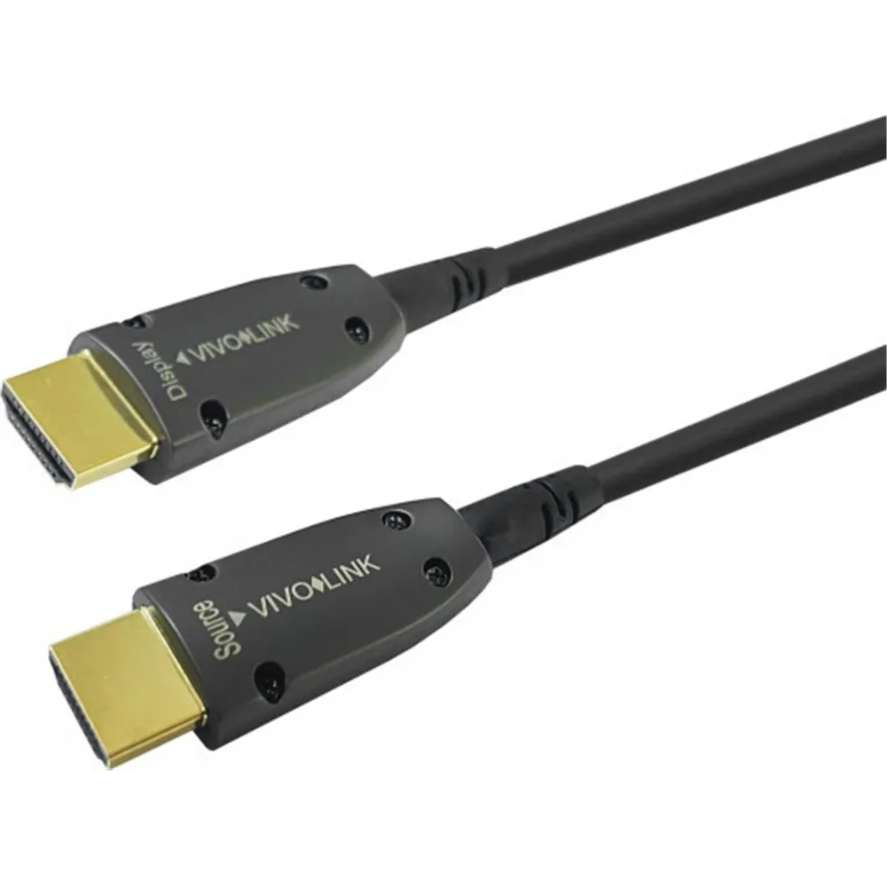 VIVOLINK Vivolink Armoured Optic HDMI 4K Cable 15m