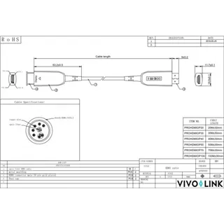 VIVOLINK Optic HDMI 4K cable 40m