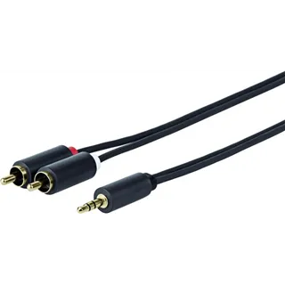 VIVOLINK 3.5MM - 2 X RCA M-M 2m