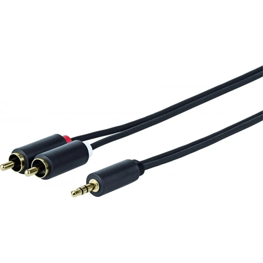 VIVOLINK 3.5MM - 2 X RCA M-M 7m
