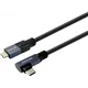 VIVOLINK Vivolink USB-C to USB-C Cable, 1m, gewinkelt