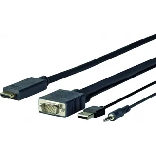 VIVOLINK - Pro VGA + Audio to HDMI 1M - PROVGAHDMI1