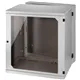 Conteg Stahl Wandgehaeuse, Tuer 12HE 26kg 600x624x500mm