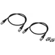 JTS Antennenkabel, 50 Ohm, 3m, BNC
