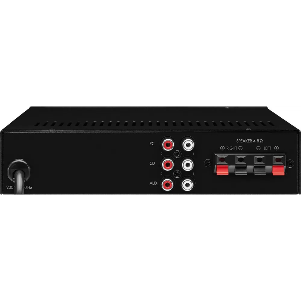 MONACOR Stereo-Verstaerker, USB  luefterlos 2x25W