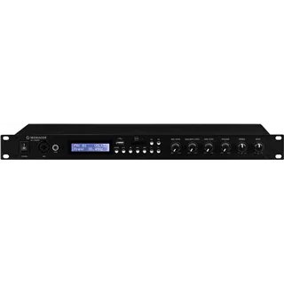 MONACOR Verstaerker mit MP3, BT, FM SD, MMC Mik, AudioIn