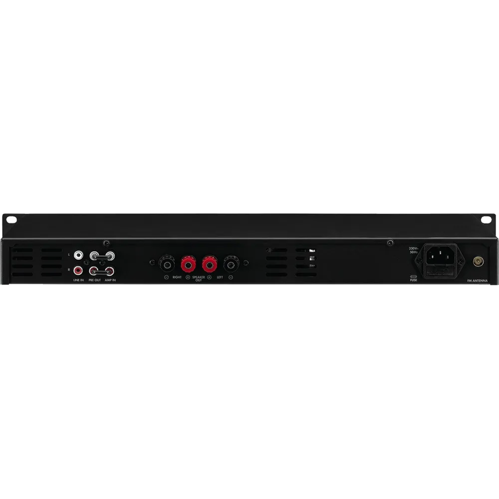 MONACOR Verstaerker mit MP3, BT, FM SD, MMC Mik, AudioIn