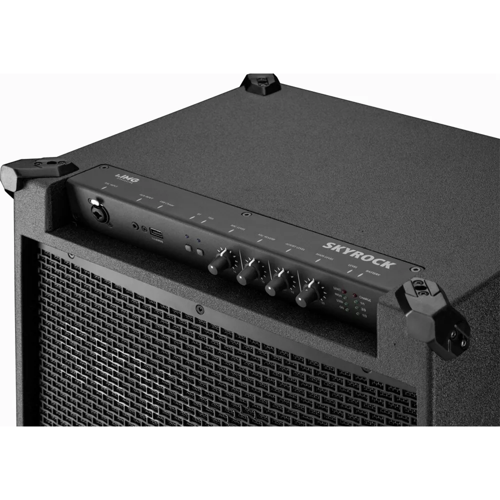 IMG STAGELINE Mobile Outdoor-Beschallungsbox, mit BT