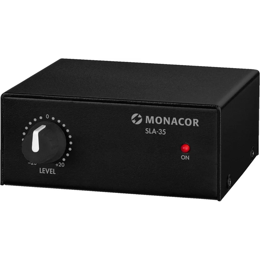 MONACOR Vorverstaerker/Abschwaecher fuer Smartphone,Tablet