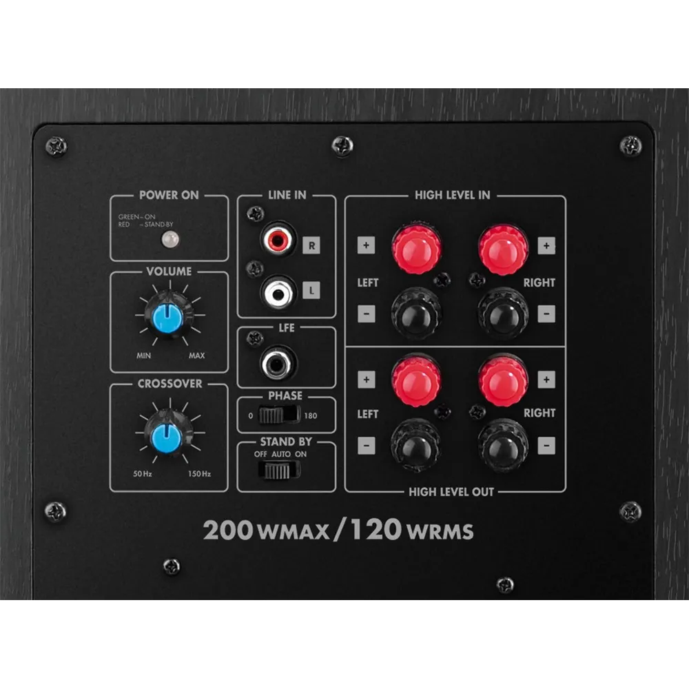 MONACOR HQ-Aktiv-Subwoofer, 200W