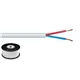 MONACOR LS-Kabel 100m 2x1.5mm weiss HIGHLY FLEXIBLE