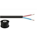 MONACOR LS-Kabel 100m 2x2.5mm schwarz HIGHLY FLEXIBLE