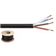 MONACOR LS-Kabel 50m 4x2.5mm schwarz HIGHLY FLEXIBLE