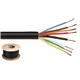 MONACOR LS-Kabel 50m 8x2mm schwarz HIGHLY FLEXIBLE