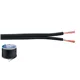MONACOR LS-Kabel 100m 2x0.75mm schwarz STANDARD QUALITY