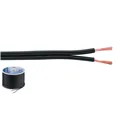 MONACOR LS-Kabel 100m 2x0.75mm schwarz STANDARD QUALITY