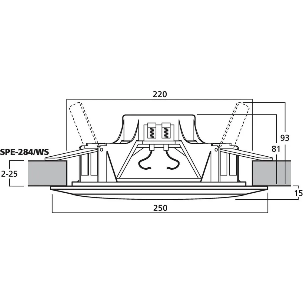 MONACOR Marine-Lautsprecher, IP65