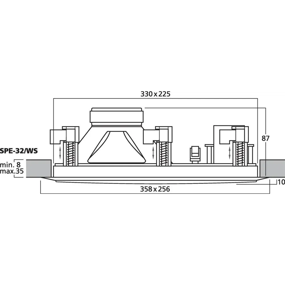 MONACOR Lautsprecher