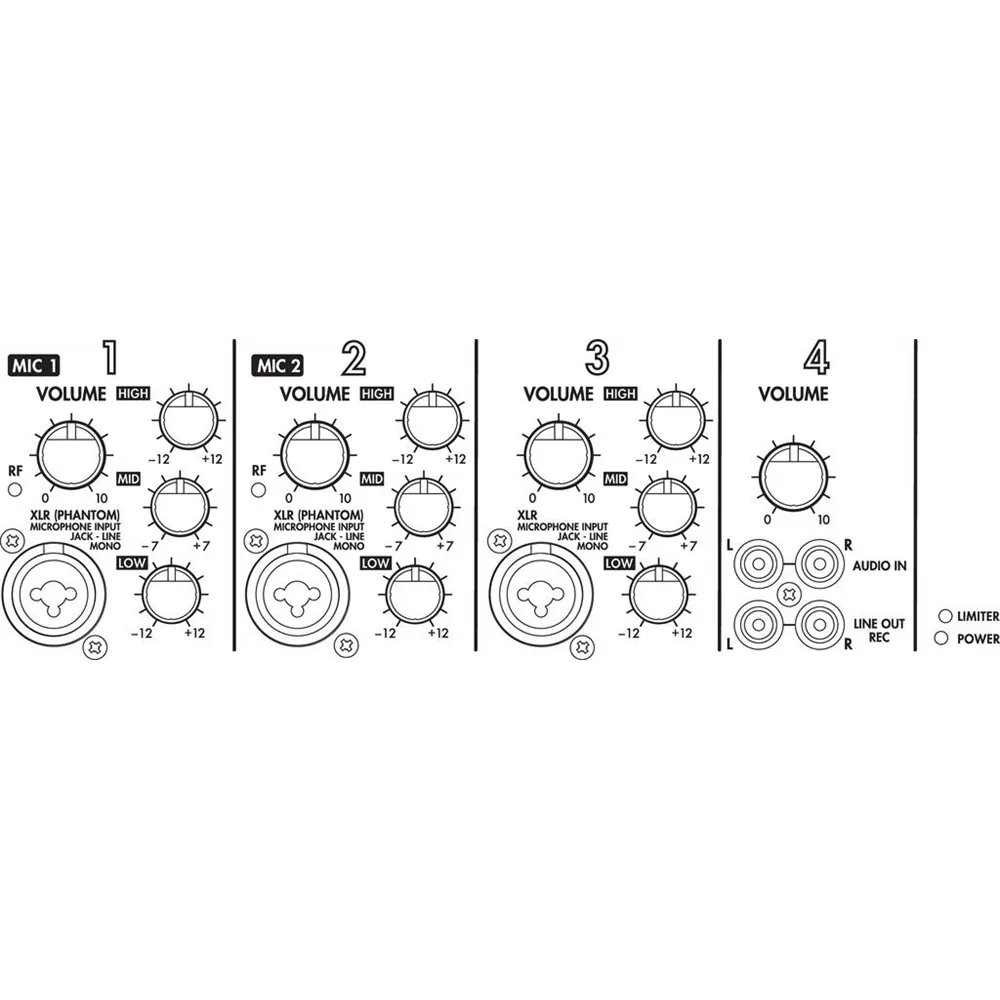 MONACOR Rednerpult mit Verstaerkersystem