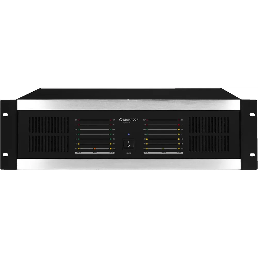 MONACOR 4 Kanal Verstaerker  900Wmax