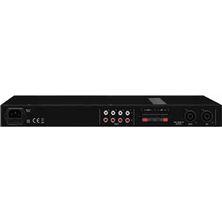 MONACOR Stereo-Verstaerker, 1 HE,  Class D, 2 x 100W