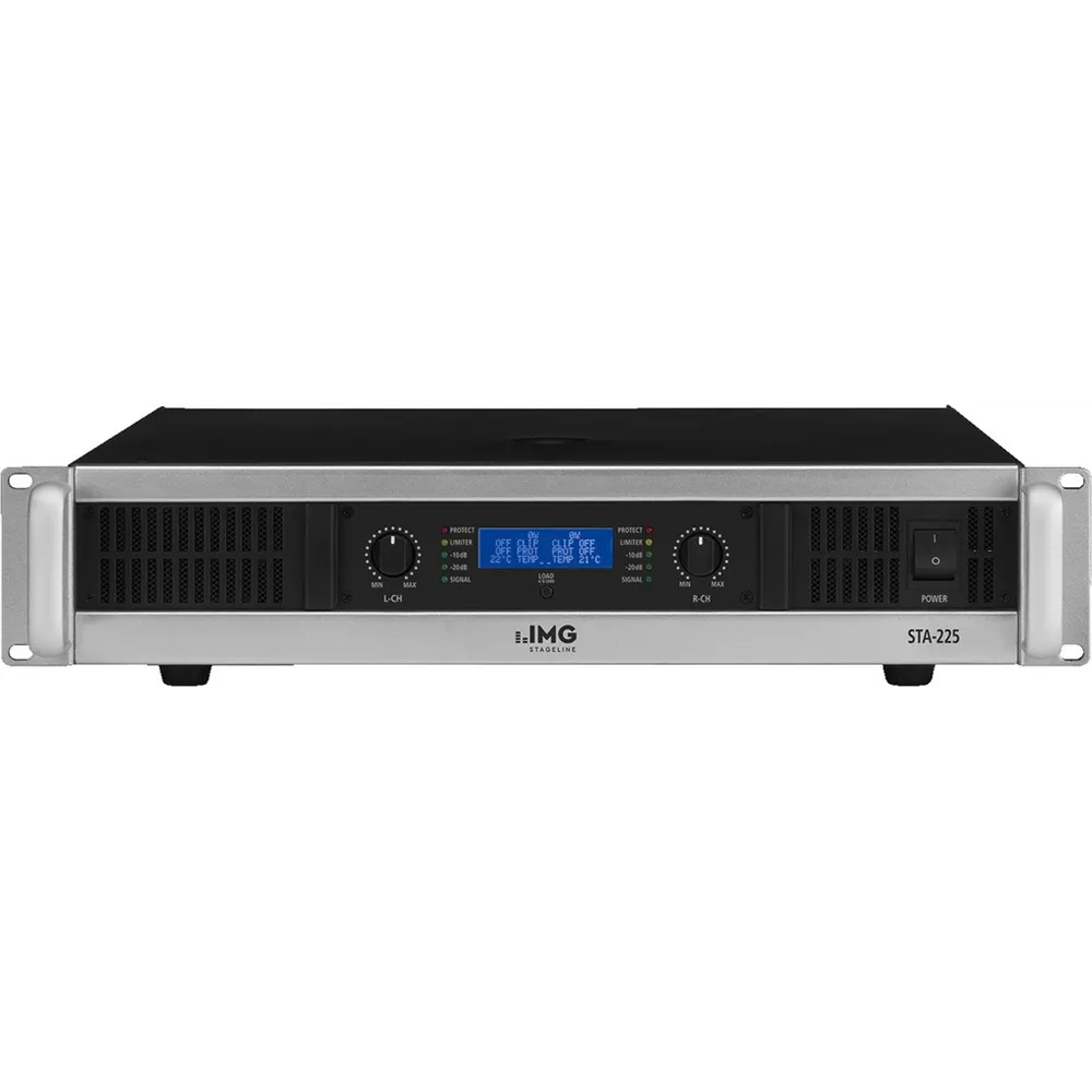 IMG STAGELINE Stereo-PA-Verstaerker, 1000W, 2HE