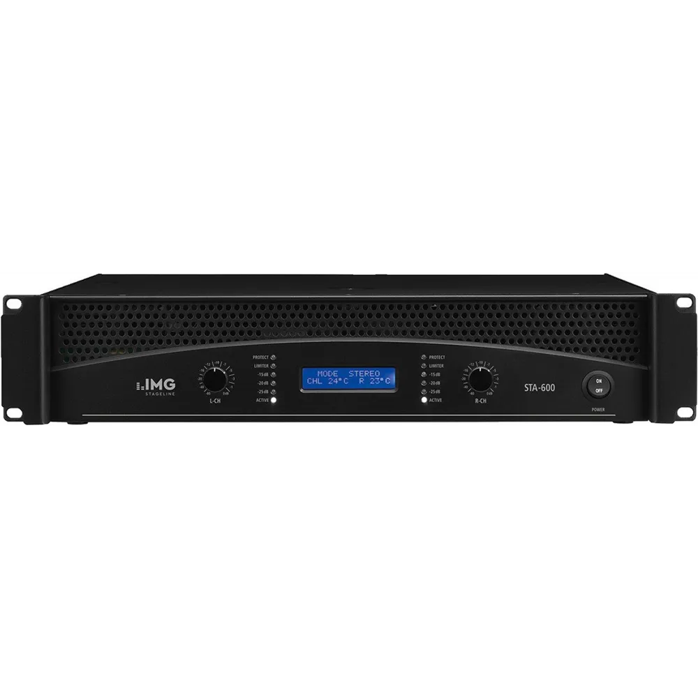 IMG STAGELINE Professioneller Stereo-PA-Verstaerker, 1000 Wmax