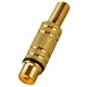 MONACOR - Cinch-Kupplung - T-707JG/SW