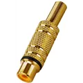 MONACOR - Cinch-Kupplung - T-707JG/SW