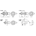 MONACOR Cinch Einbaubuchse 2 Stck. (r/s)