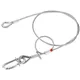 MONACOR Sicherungsseil, L 100 cm, D 4 mm, 40 kg