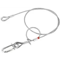 MONACOR Sicherungsseil, L 100 cm, D 4 mm, 40 kg