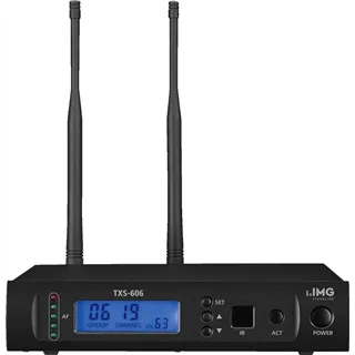 IMG STAGELINE 1-Kanal Funkempfaenger True-Diversity 672-696 MHz