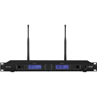 IMG STAGELINE 2-Kanal Funkempfaenger True-Diversity 672-696 MHz