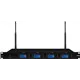 IMG STAGELINE 4-Kanal Funkempfaenger True-Diversity 672-696 MHz