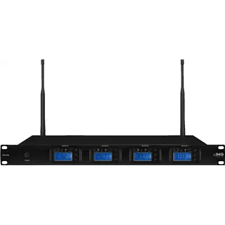 IMG STAGELINE 4-Kanal Funkempfaenger True-Diversity 672-696 MHz