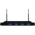 IMG STAGELINE 4-Channel True Diversity Wireless Receiver 672-696 MHz