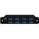 IMG STAGELINE 8-Kanal Funkempfaenger True-Diversity 672-696 MHz