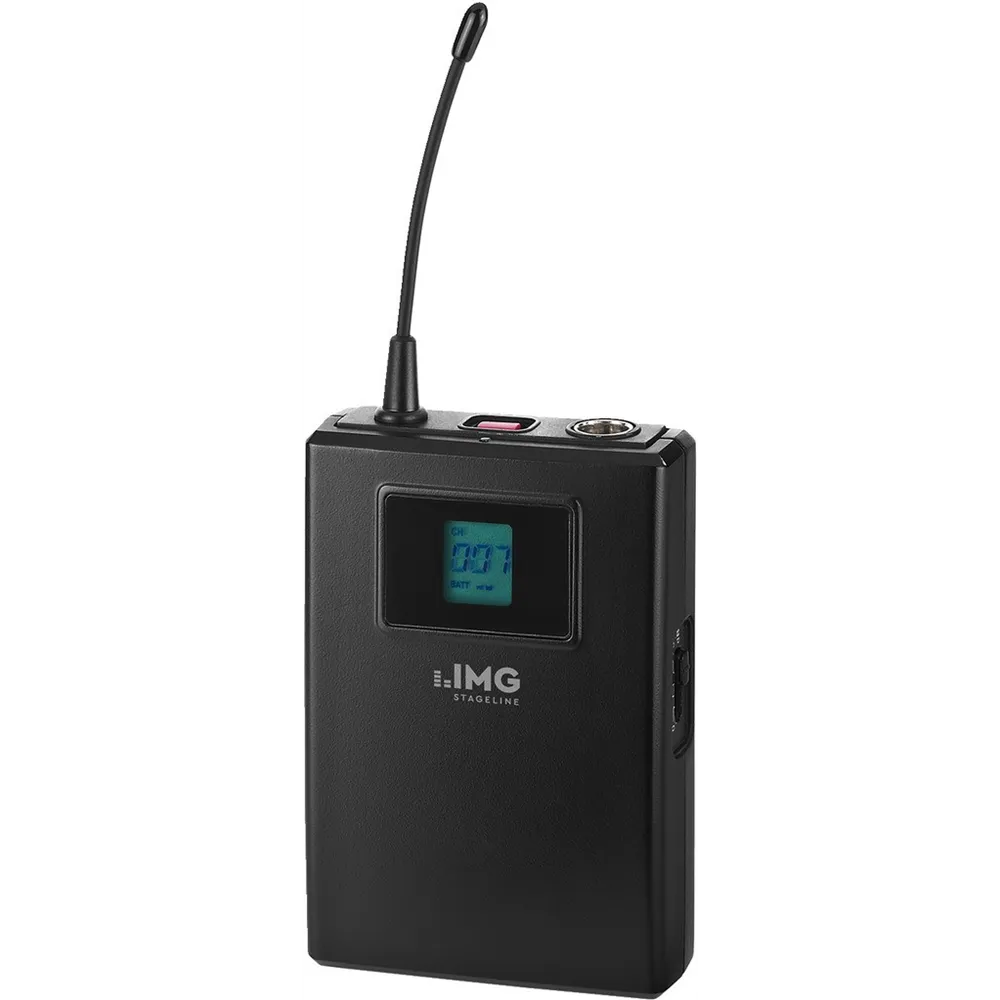 IMG STAGELINE Funk Taschensender 823-832 MHz + 863-865 MHz