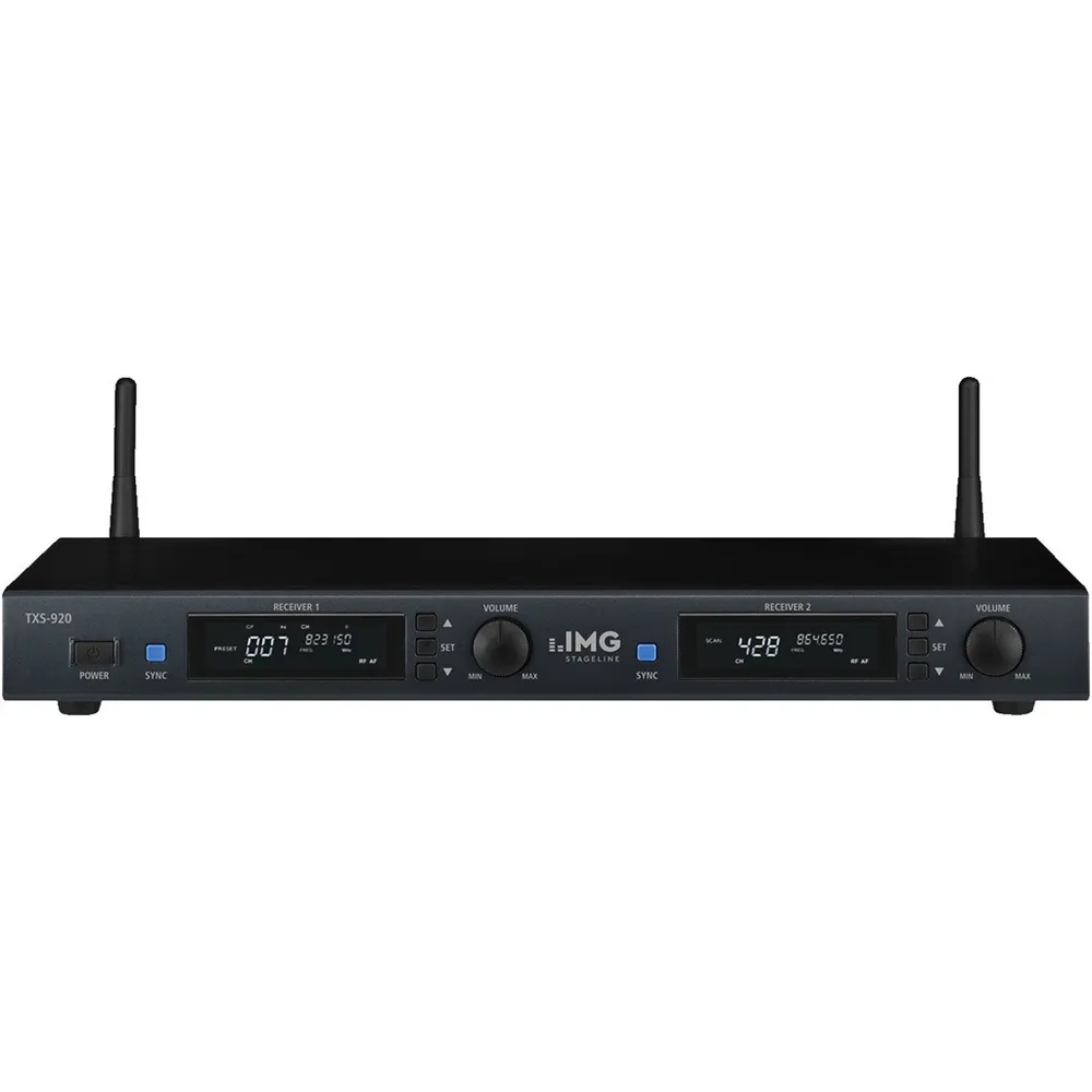 IMG STAGELINE Funk Empfangereinheit 2K 823-832 MHz + 863-865 MHz