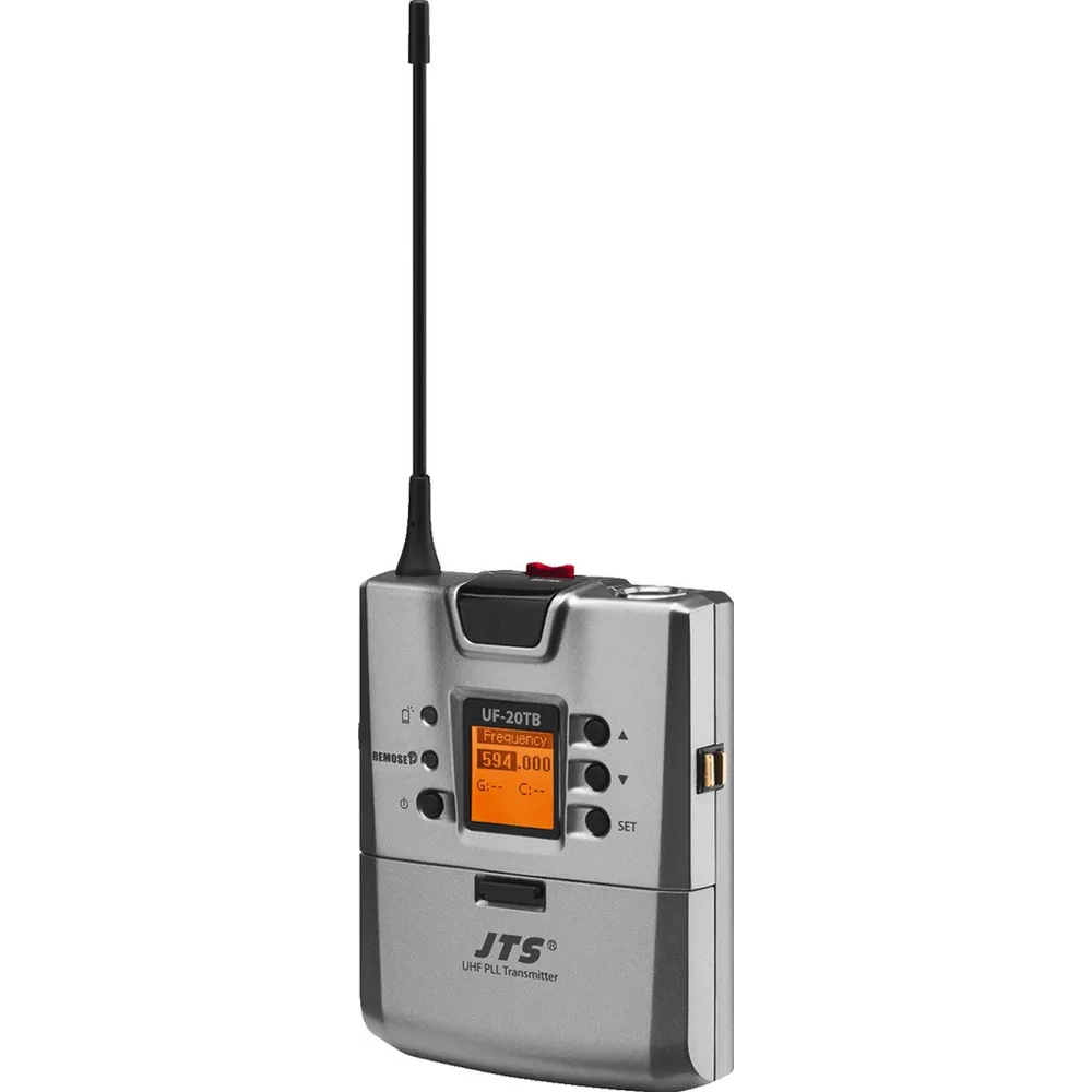 JTS UHF-PLL-Taschensender zu UF-20 Serie