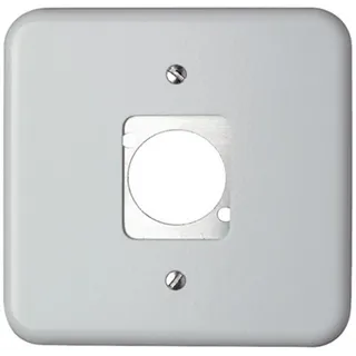Neutrik UP-Montageplatte Basico fuer 1x D-Serie, weiss
