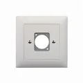 Neutrik UP EDIZIOdue 1x D-Serie Einbaubuchse, 88x88mm